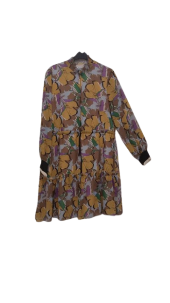 Mira Mia Multicolor Short Gown Size 40