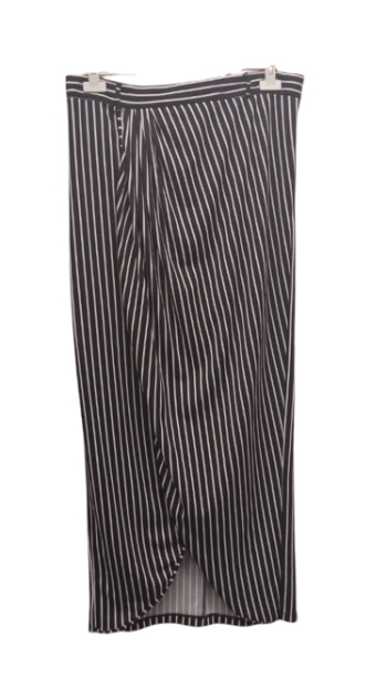 Lila Rose Black And White Stripe Skirt Size 48
