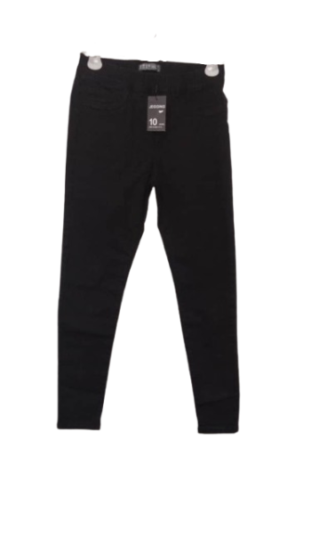 Denis Co Jeggings Black Trousers Size 10