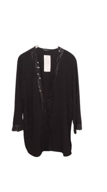 Marina Kaneva London Black Kimono Size 18