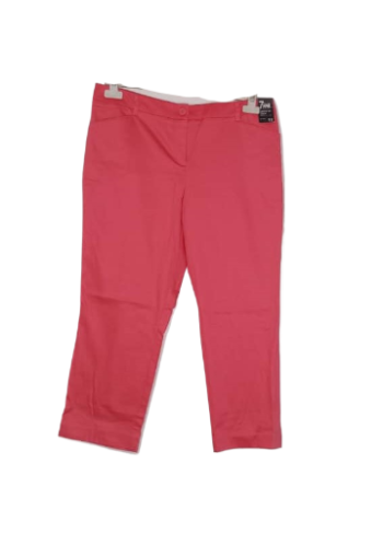 Newyork & Company Peach Three Quarter Trousers Size 12