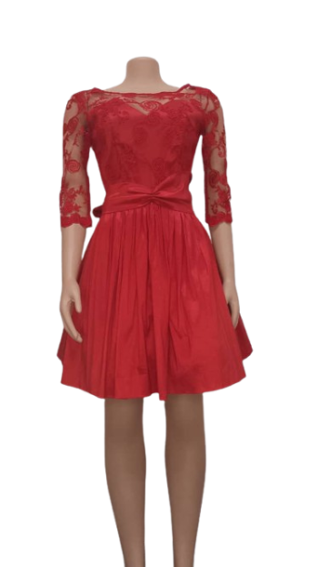 Birrin Red Short Gown Size 36