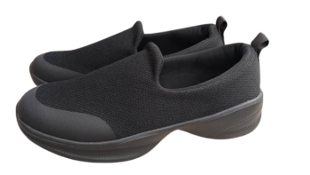 Primark Memory Foam Black Sneakers Size 41