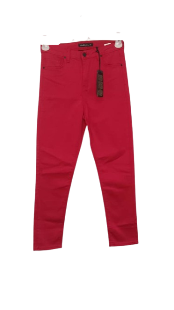 Double Tt Red Jeans Trousers Size 30