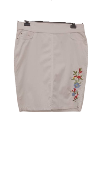 Rbr Premium Women White Skirt Size 48