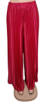 Classic Fashion Trade Red Plitted Trouser 2pcs