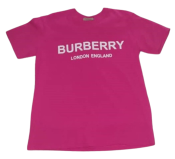 Burberry London Pink Polo Size Xl