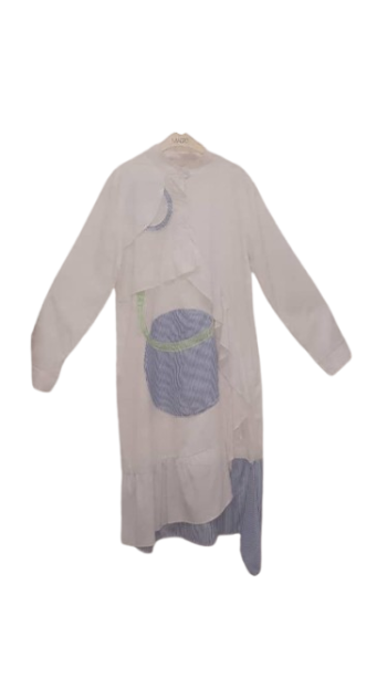 Cindy Fashion White Gown