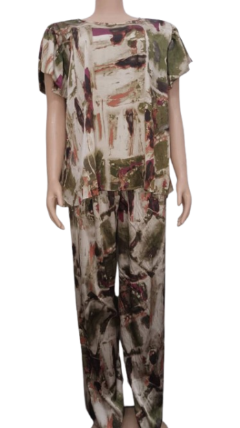 L.s Fashion Multicolor Trouser 2pcs