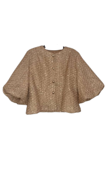 Uk Gold Blazzer Size 2xl