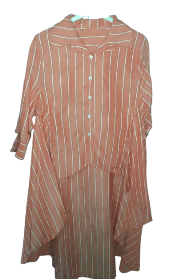 Ricky Collection Peach Long Top