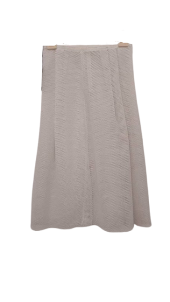 Elie Tahari White Net Skirt