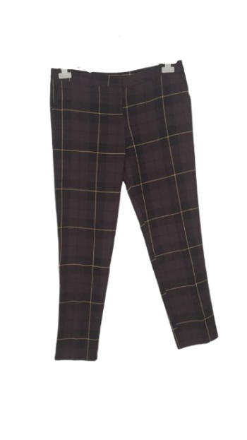 Marina Kaneva Brown Multicolor Trouser Size 14