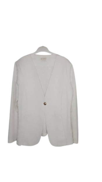 Miss Esta Exclusive Cream Blazzers Size 46