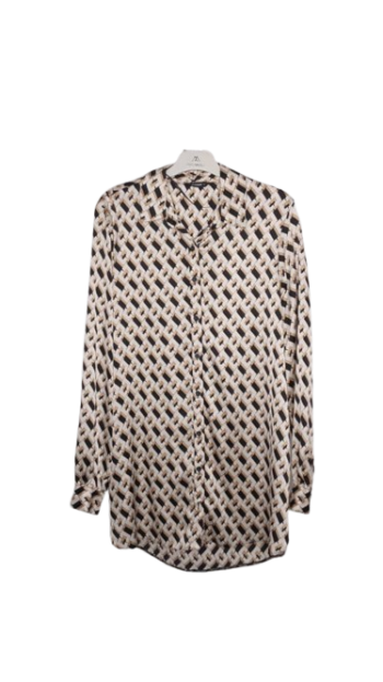 Roman Black And Gold Top Size 14