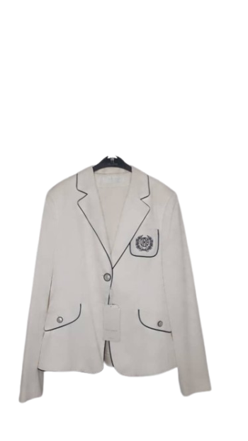 Iremoda Cream And Black Blazzers Size 44