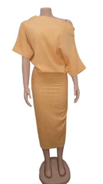 Norm Yellow Gown Size 42