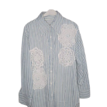 Uk Blue And White Stripe Longsleeve Top