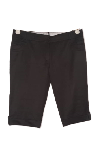Jasmina Black Three Quarter Trousers Size 50