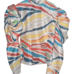 Te Amo Yellow Multicoloured Top Size Uk 14