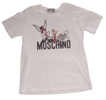 Moschino White Polo Size 2xl