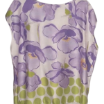 Flora White Multicolor Top