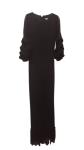 Miarte Blacklong Gown Size 1