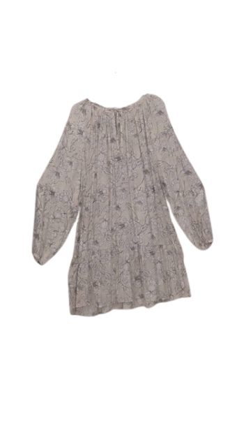 H.m White And Black Gown Size L