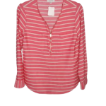 Calvin Klein Pink And White Top Size S