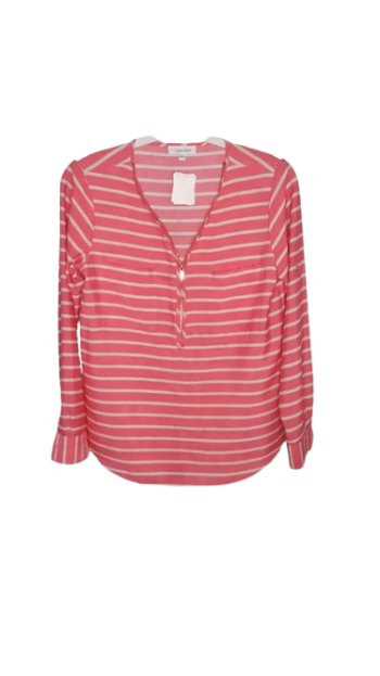 Calvin Klein Pink And White Top Size S