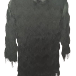 Flamingo Dark Green Hairy Top Size 38