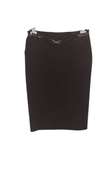 Defne Line Coffe Brown Short Skirt Size 44