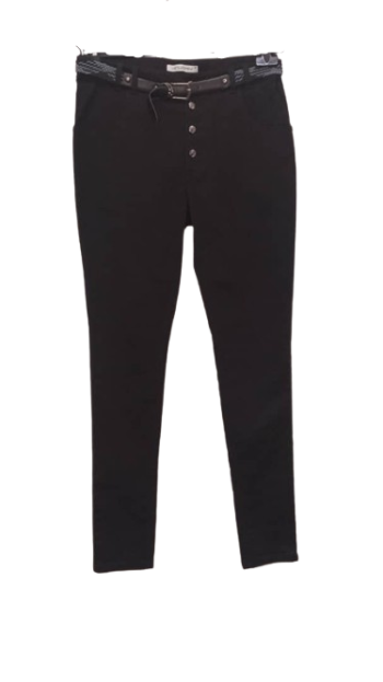 Dogery Black Jeans Trousers Size 36