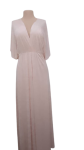 Monsoon Peach Long Gown Size Uk 10