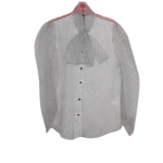 Tugce & Ece Collection Grey And Black Polka Dotted Top Size 40