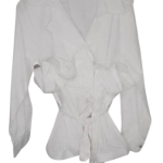 Uk White Step Longsleeve Top