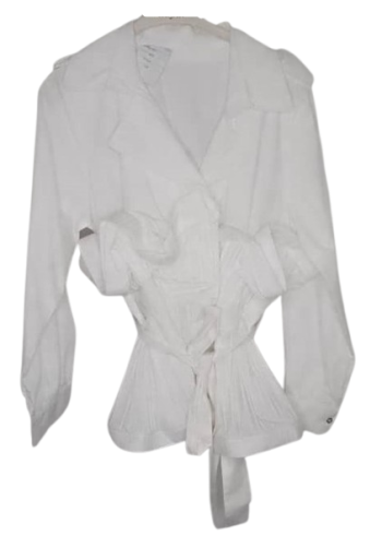 Uk White Step Longsleeve Top