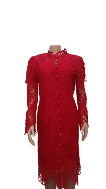 La Busca Red Gown Size 44