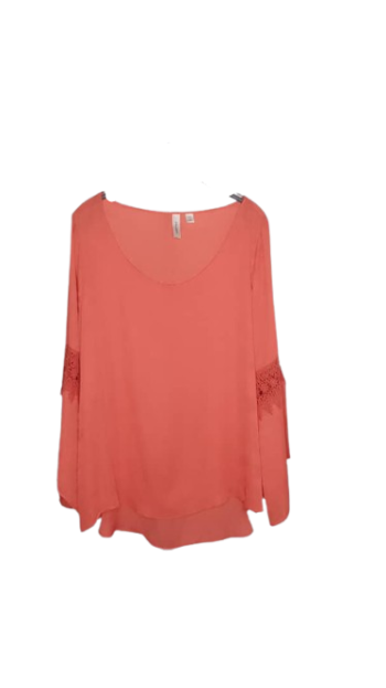 Tacera Peach Top Size 2x