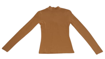 Oreya Yellow Turtleneck Polo Size M