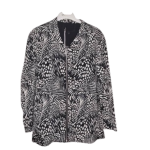 Sharagano Black And White Top Size 12