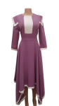 Niwro's Fashion Lilac And White Gown Size 38