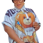 Moschino Teddy Print Top