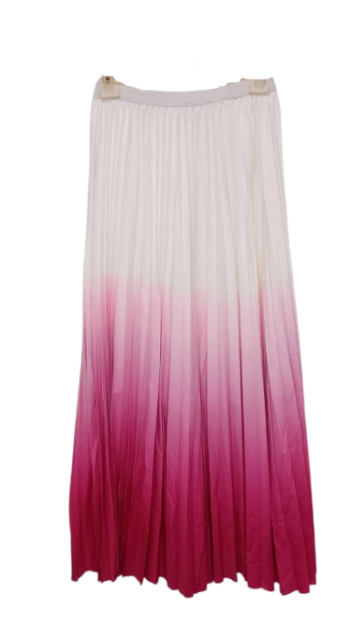 Miyaki Pink And White Skirt 2pcs