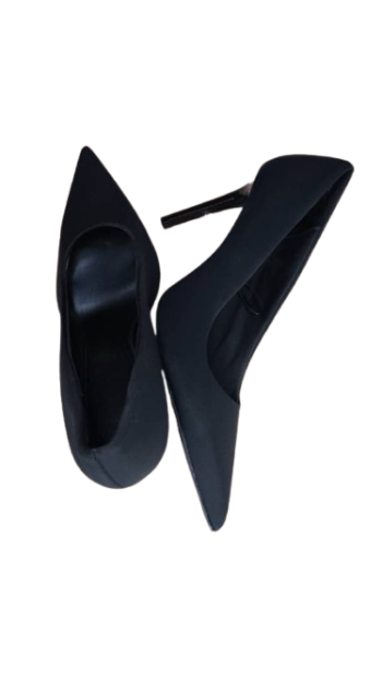 Bershka Black Heel Cover Shoe Size 41