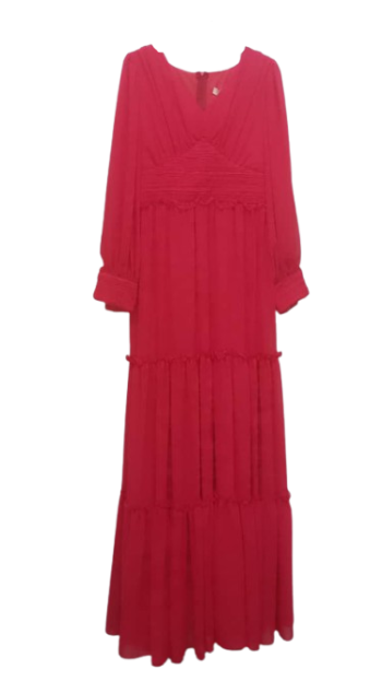 Nu-dem Peach Long Gown Size 42