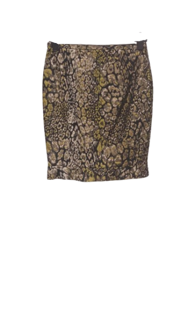 Elie Tahari Green Multicolor Skirt Size